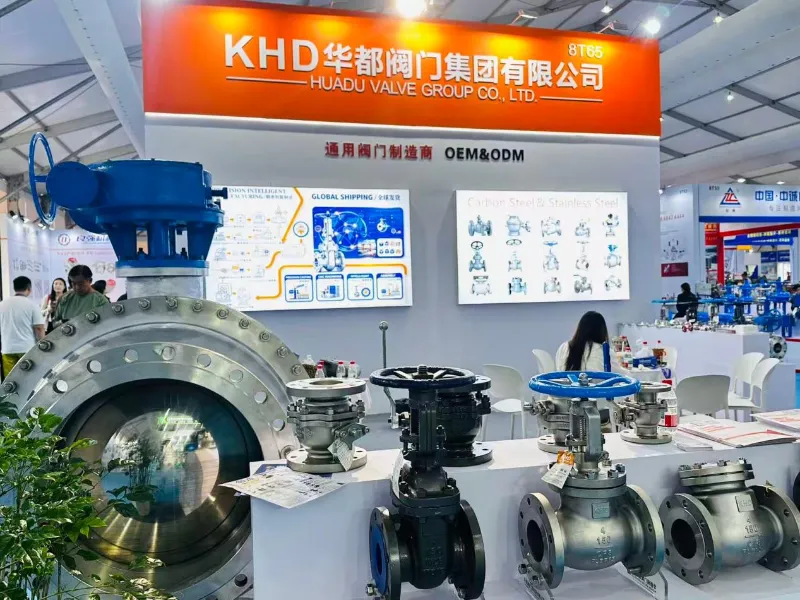 Zhejiang Int'l Valve Industry Chain Fair 2026 mei súkses ôfsletten - Tankewol foar it besykjen fan Huadu Valve Group (KHD) by Booth 8T65