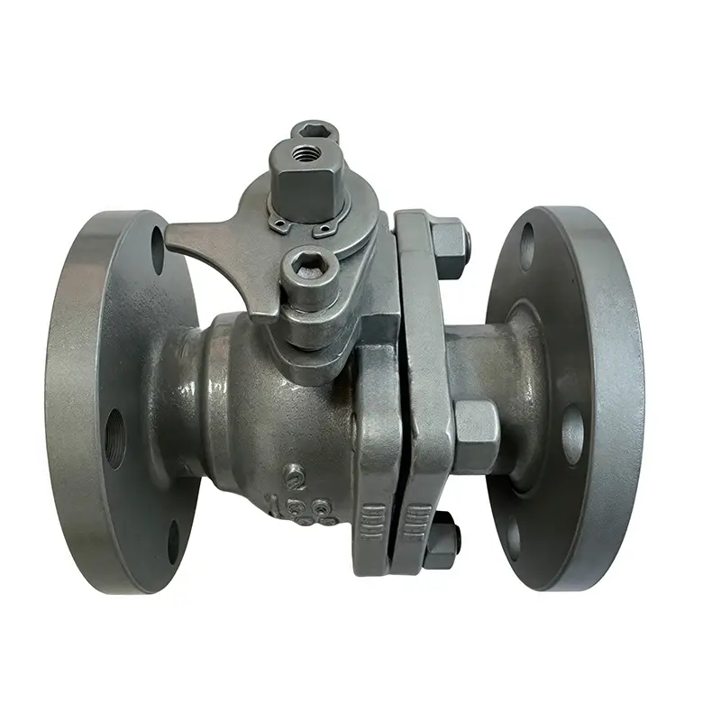 WCB Flange Ball Valve